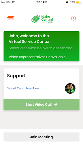 ICCU VideoChat Screen 3