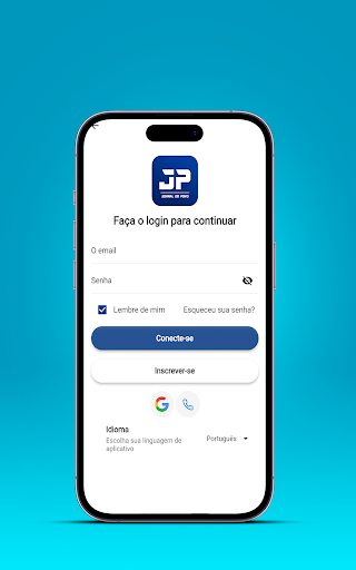 Android application Jornal do Povo screenshort