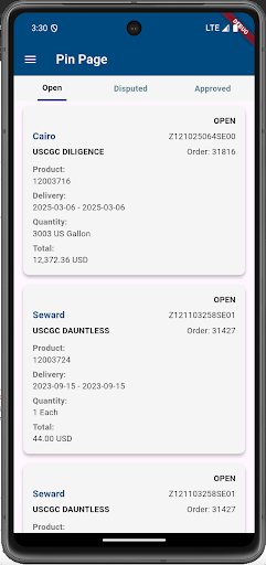 App screenshot