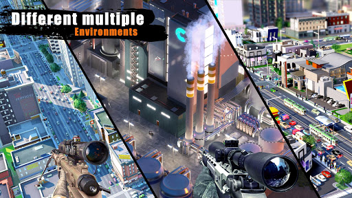 FPS Sniper Gun 3D Shooter gratuit Feu: Jeux de tir apk mod screenshots 2