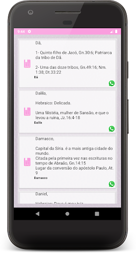 Dicionário Biblico Feminina Screen 3