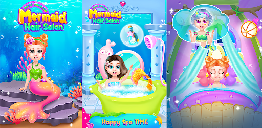 Princess Mermaid At Hair Salon cover