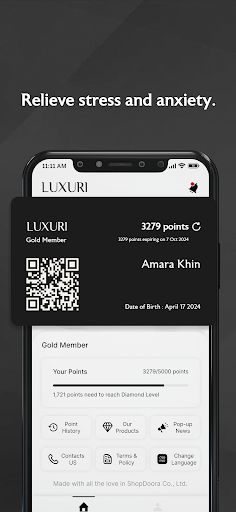 LUXURI Rewards Screen 2