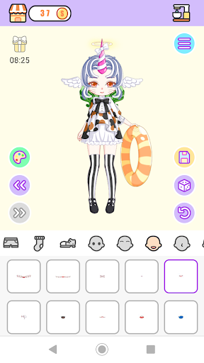 Android application Monster Doll Avatar Factory screenshort