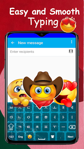 Android application Korean keyboard 2020: Hangul T screenshort