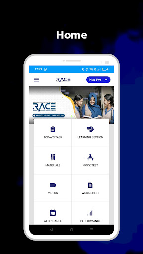 Android application Race screenshort