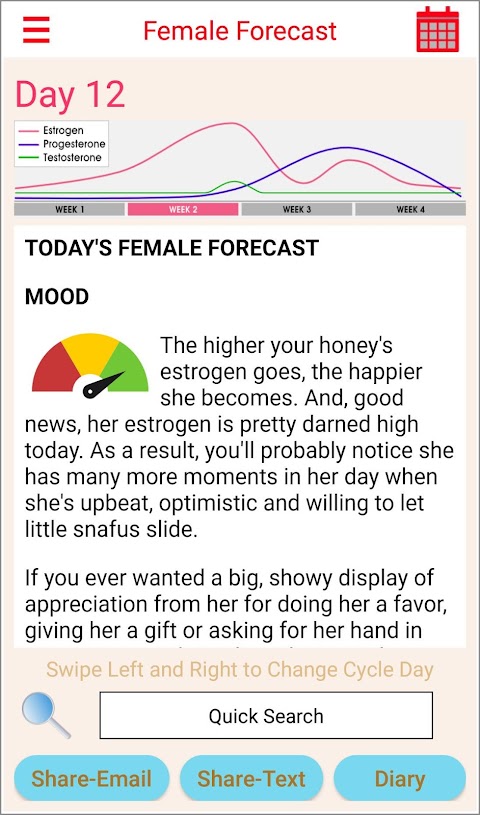 Female Forecaster for Menのおすすめ画像2