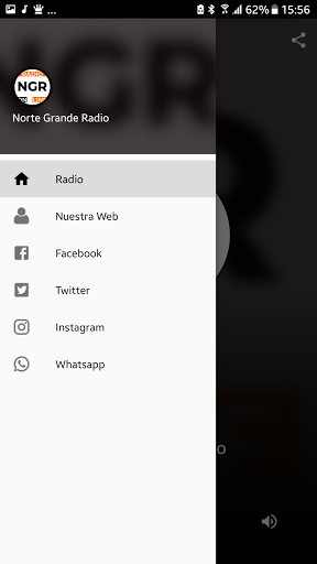 Android application Norte Grande Radio screenshort
