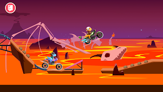 Game screenshot Игры с дерт-байком для детей hack