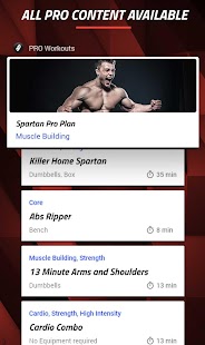 MMA Spartan System Home Workou لقطة شاشة