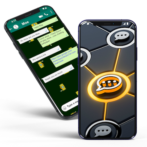 Wallpapers for chat logo