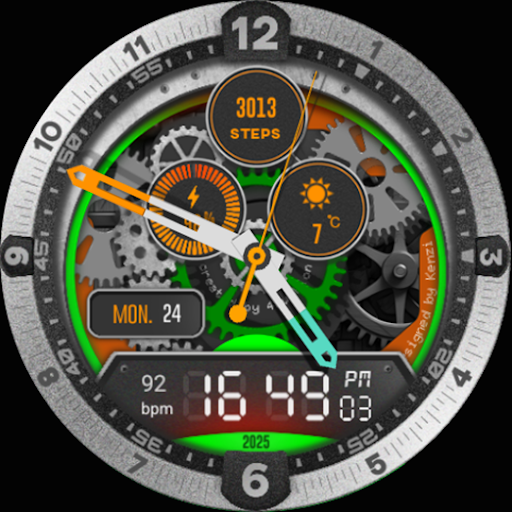 4CS KZF501 - hybrid watch face screenshot 11