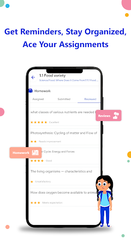 Android application Izome Learner screenshort