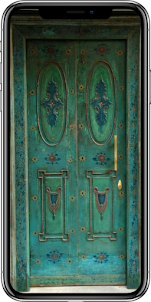 Vintage Door Wallpaper