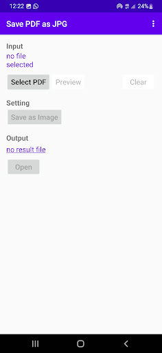 Save PDF As JPG Image Screen 3