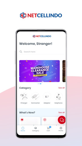 Android application Netcellindo screenshort