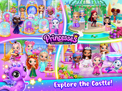 Captura de Pantalla 6 Princesses: Castillo encantado android