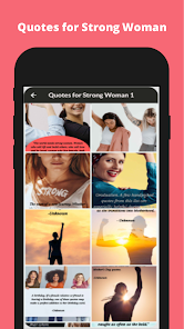 Screenshot 7 Quotes for Strong Woman android