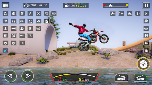 Bike Racing Game-USA Bike Game Screen 2