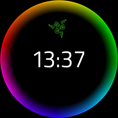 Razer Chroma Watch Face Screen 2