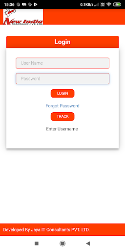 New India Transline PVT LTD Screen 2