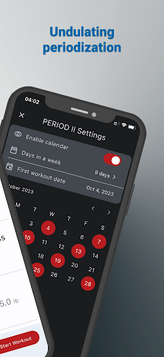 SMART IRON Strength Training Screen 3