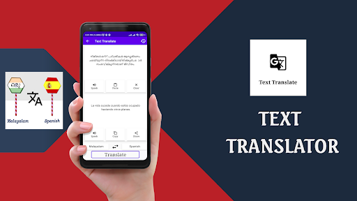 Malayalam Spanish Translator Screen 2