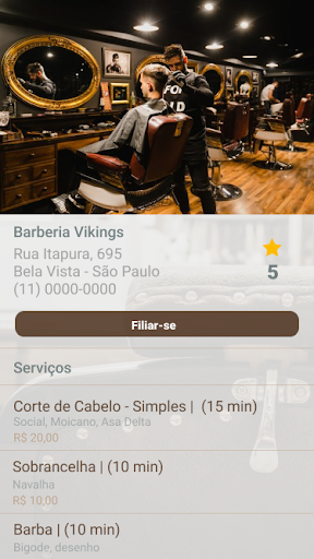 Barber Express Screen 3