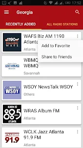 Georgia Radio Stations - USA