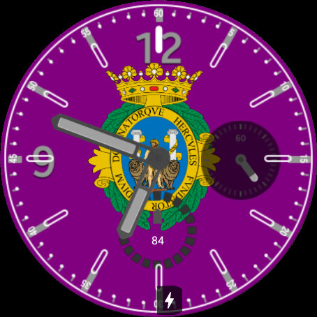 Android application Esfera bandera de Cádiz screenshort