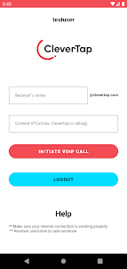 CleverTap Signed call Demo