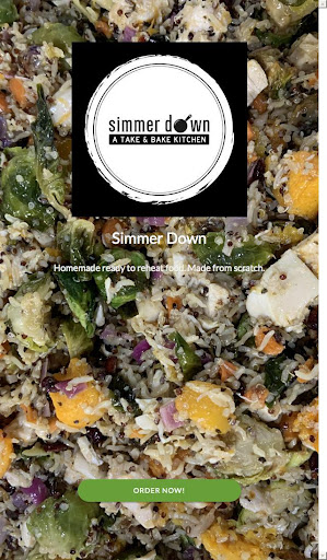 Simmer Down Kitchen App