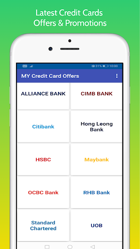Malaysia Credit Card Offers Screen 2