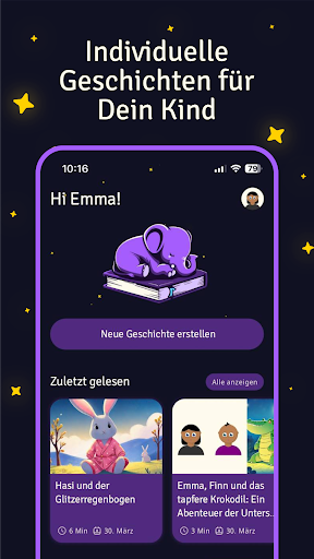 Android application Kuschelhelden screenshort