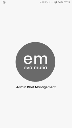 Android application Chat Management Evamulia Admin screenshort