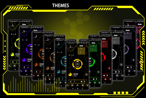 Screenshot of Hi-tech newest launcher
