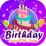 Cover Image of Download Birthday Song With Name  APK