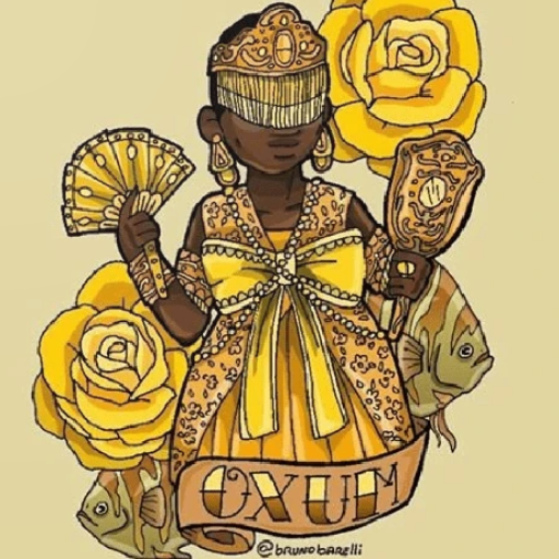 Figurinhas Umbanda logo