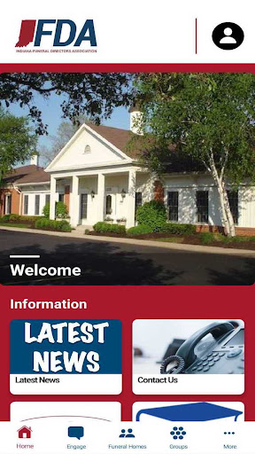 Android application IN Funeral Directors Assoc. screenshort