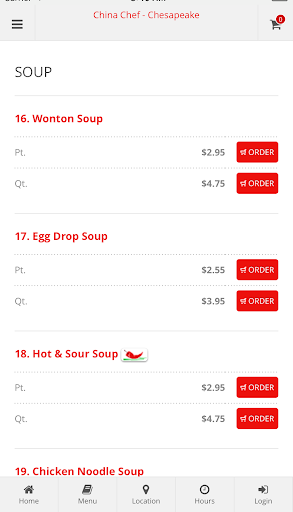 China Chef - Chesapeake Screenshot 3 - AppWisp.com
