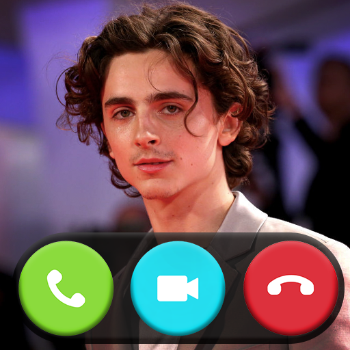 Fake Call Timothee Chalamet logo