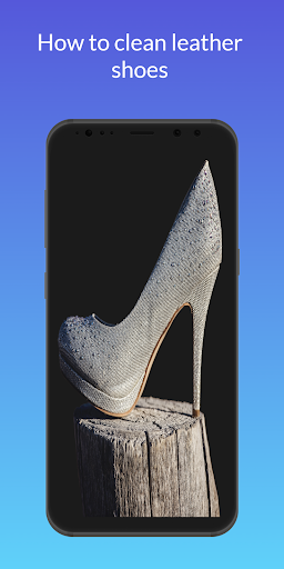 Android application Leather Shoes - Types screenshort