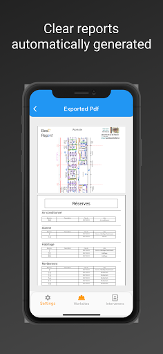 Best Report - Punch List Screen 3