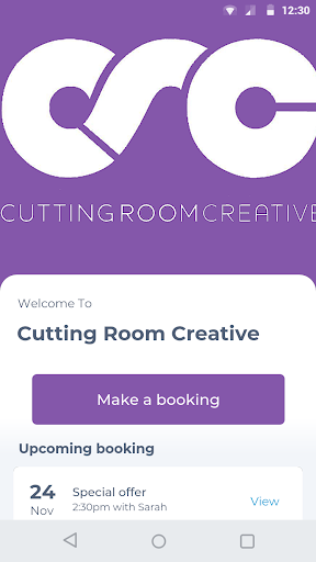 Android application Cutting Room Creative screenshort