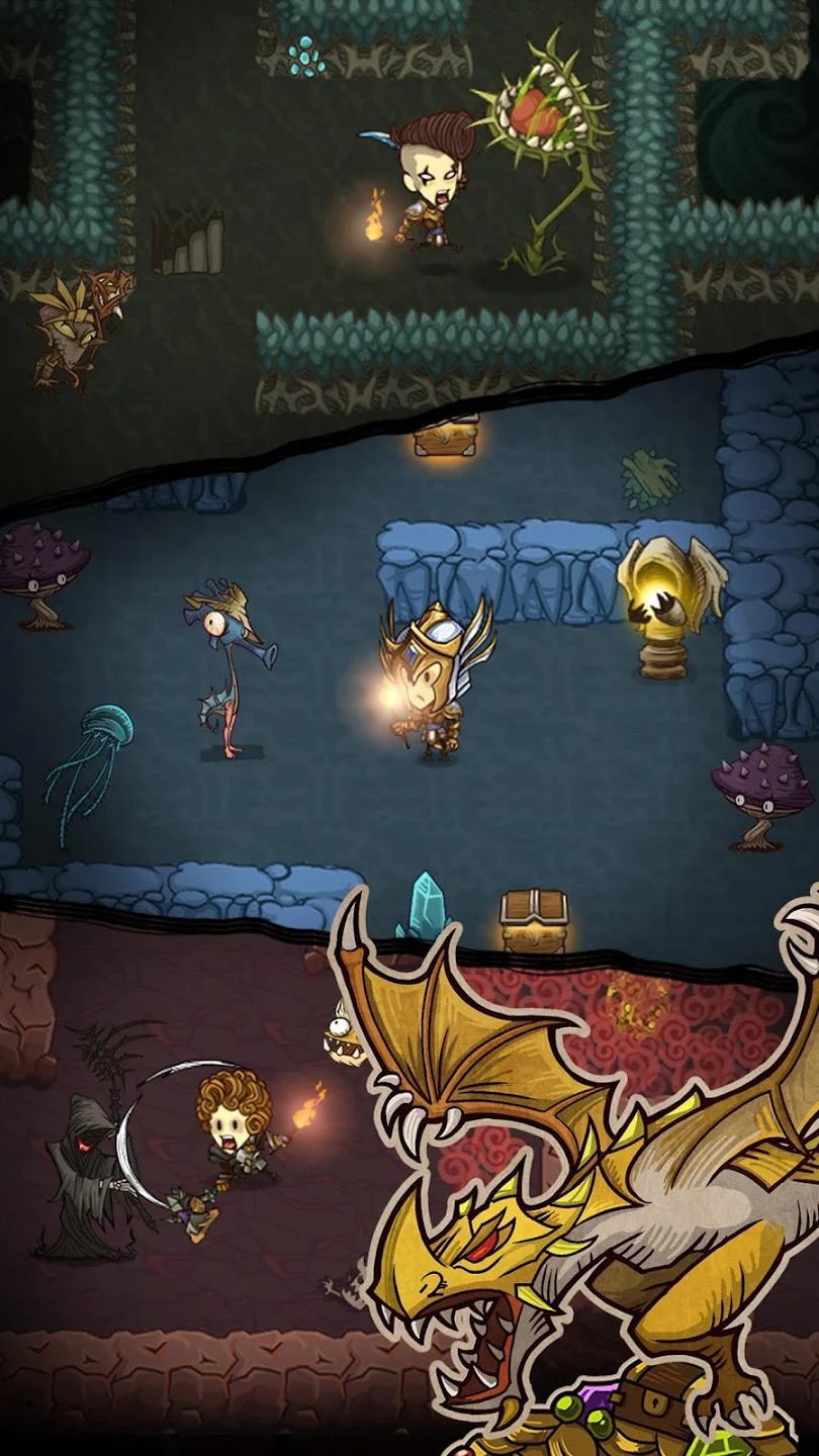 The Greedy Cave v4.1.4 MOD APK (Diamonds, Money)