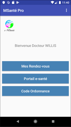 MSanté Pro: Agenda et portail Screen 2
