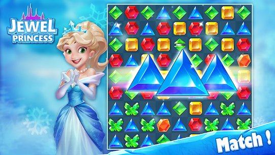 Jewel Princess – Match 3 Froze Mod Apk New 2022* 5