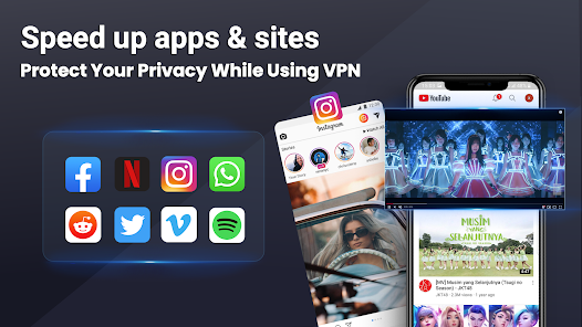 Screenshot 3 3X VPN - Smooth Browsing android