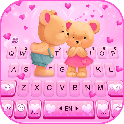 Bear Couple Keyboard Theme  Icon