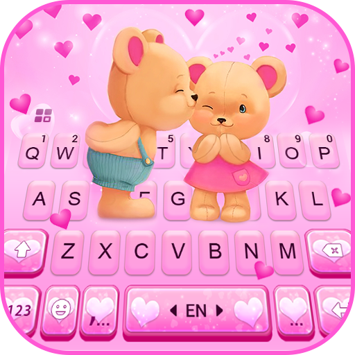 Bear Couple Keyboard Theme logo